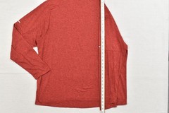 Nike Dri-FIT Men’s XXL Running Shirt Heathered Red Long Sleeve Pullover Perform