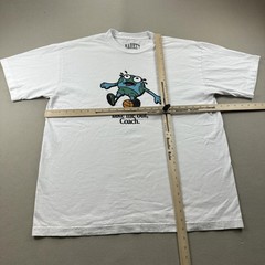 Market Personal Foul T-Shirt Mens XL White Take Me Ourt Coach Earth Basketball
