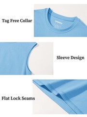 Men’s Sleeveless Muscle Shirts Gym Workout Bodybuilding Quick Dry Casual Vest T