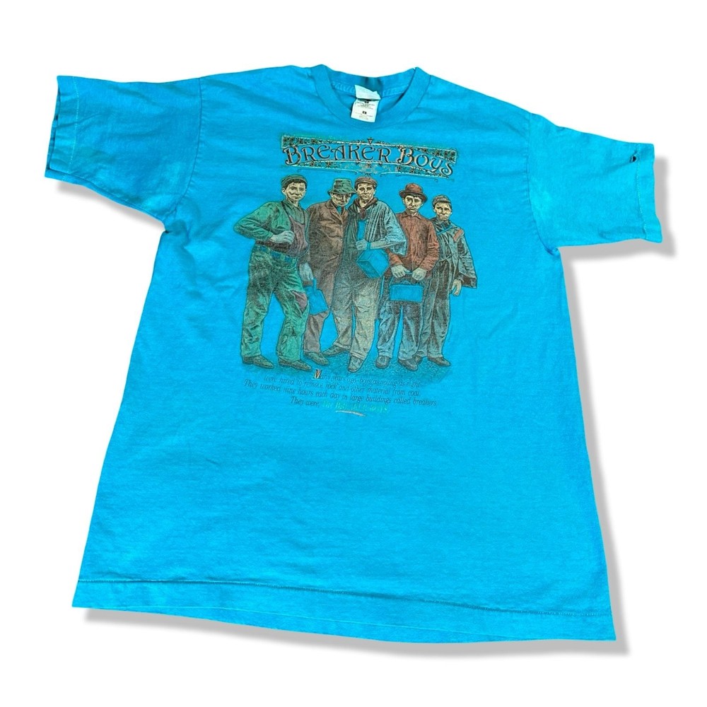 Vintage Breaker Boys Lackawanna Coal Mine Tour Single Stitch T-Shirt