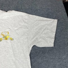 Gildan T Shirt Mens XL Gray SS Badger Lake Michigan Carferry Ship Deadstock 90s