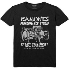 The Ramones – CBGB 1978 – Black- Graphic- T-shirt, Size S to 5XL