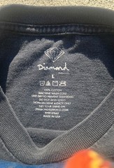Diamond Supply Co. Palm Trees Box Logo Streetwear Skate Graphic T-Shirt Sz Large