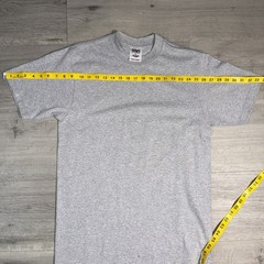 Shaka Wear Super Max Heavy Gray Blank T-Shirt Mens XL