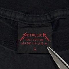 Vintage Metallica Summer Sh*t 1994 90s Band Size L Single Stitch T-Shirt REPRINT