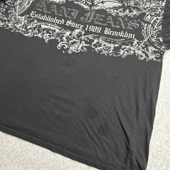 VTG Karl Kani Gold Big Graphic Shirt – Mens Size 3XL – Black