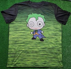 Batman Chibi Cartoon The Joker Performance Fabric T-Shirt Vibrant Color Size XXL