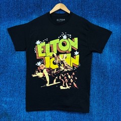 Elton John “Rocket Man” Graphic T-Shirt Size Medium