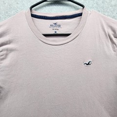 Hollister Shirt Mens Large Pink Short Sleeve Must-Have Collection Casual Tee