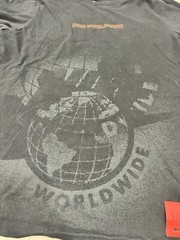 Nike Worldwide Tour Graphic T-shirt Men’s Size Large Black Short Sleeve (S-2)