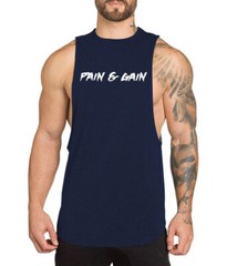 Breathable Sport Shirt Sleeveless Cotton Vest Soft Material Shirt