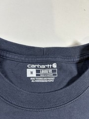 Carhartt Pocket T Shirt Mens Medium Blue Workwear Loose Fit Spring 2025