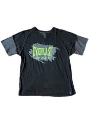 Everlast Double Layered Men’s T Shirt – Size Large – Black And Grey