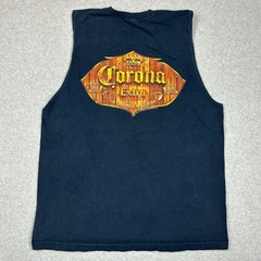 Corona Extra Mens XL Black Muscle Tank Top Sleeveless 3D Liquid Alstyle 2005