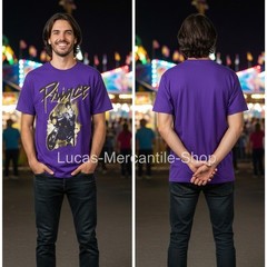Prince Estate Purple Graphic T-Shirt Men’s Large 42-44 Short Sleeve