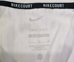 Nike Court Men’s Dri-FIT ADV Textured Tennis Polo – HQ0792 100 – White – Size: L