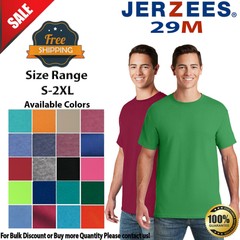 JERZEES 29M Mens Short Sleeve Dri-Power Crew Neck Stylish T-Shirt 29M