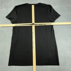 Pair of Thieves Shirt Mens Large Black V Neck Short Sleeve Stretch Casual Tee