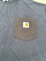 Men’s Carhartt Tshirt Front Pocket Size XL Work Wear