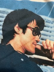 Tailgate Clothing Company Bruce Lee Sunglasses Shades Martial Arts T-Shirt Sz. L
