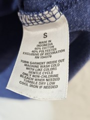 Aéropostale (S) Blue Short-sleeve Graphic t-shirt “Aero” Logo. Knit Fabric