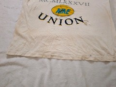Nike Rugby Union T-shirt 70s Single Stitch Distressed