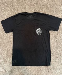Chrome Hearts Los Angeles Horseshoe Pocket Tee Black Size Medium Made In USA