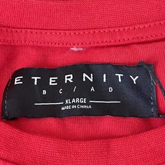 Eternity BC/AD Mens T-Shirt Size XL Embroidered shark mouth red brand new NWT
