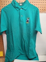 Outer Banks Men’s Teal Polo Shirt M 100% Combed Cotton Collared
