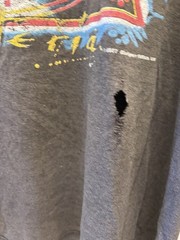 Vintage Def Leppard Shirt, real merch from 90s Florida concert, Free Shipping