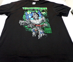 TRANSFORMERS Rise Of The Beast OPTIMUS Funko T-Shirt Size XL