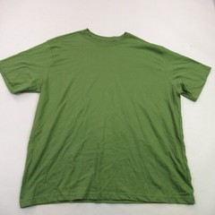 Blue Mountain Shirt Mens 2XL Short Sleeve Crew Neck Stretch Lightweight Green