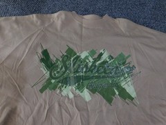 Miskeen t shirt mens XL beige graphic streetwear hiphop vintage baggy