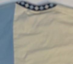 Teddy Fresh Mens sz XL Short Sleeve Colorblock T Shirt Argyle Crew Neck Logo
