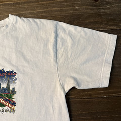 Vintage San Francisco Bridge The City By The Bay T Shirt 1997 L White READ