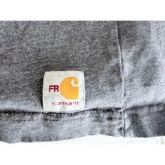 Carhartt FR Mens Long Sleeve Pocket T-Shirt Gray Flame Resistant Graphic Large