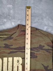 Grunt Style Shirt Mens 3XL Green Camo Short Sleeve Your Feelings Graphic Funny