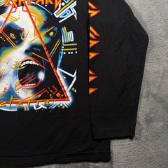 Vintage The Roxx Shirt Mens Large Black Def Leppard Hysteria Rock Band Cotton