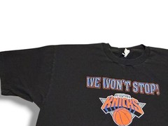 Vintage 2000 Champion New York Knicks XL Eastern Conference Championship T-Shirt