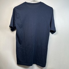 Travis Mathew Blue Climate Zone T Shirt Mens Small Golf Short Sleeve Navy