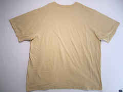Old Navy T-Shirt Men’s Sz. 2XL (W 26in x L 30in)Beige Yellow