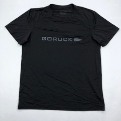 GORUCK Tough Mesh Training Shirt Mens Medium Black Short Sleeve Rucking Tee
