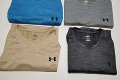 4PC. – Under Armour Size XL Mens UA Tech Vent Short Sleeve T Shirts