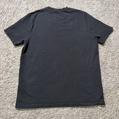Common People Textured Waffle Shirt Mens Large Black Short Sleeve Tshirt Minimal