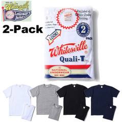 WHITESVILLE T-SHIRT WV73544 2-PACK White Toyo Enterprise NEW Expedited Shipping
