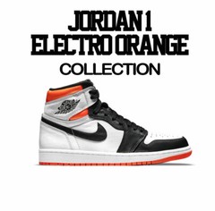 Shirt Match Jordan 1 Electro Orange Shoes – Daily Routine Tee