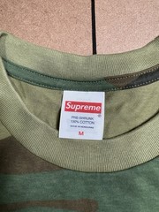 Supreme Target Tee Woodland Camo Size M