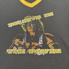 Vtg Ultimate Warrior 90s Ringer Shirt Augusta Sportswear Mens XL The Power