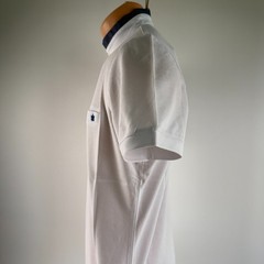 White by Nature Men 100% Cotton Short Sleeve High Neck T-Shirt White Size S NWT