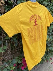 Vintage 1979 Cupertino High School Pioneers Class Of 79 T Shirt 70s 1970s Size M